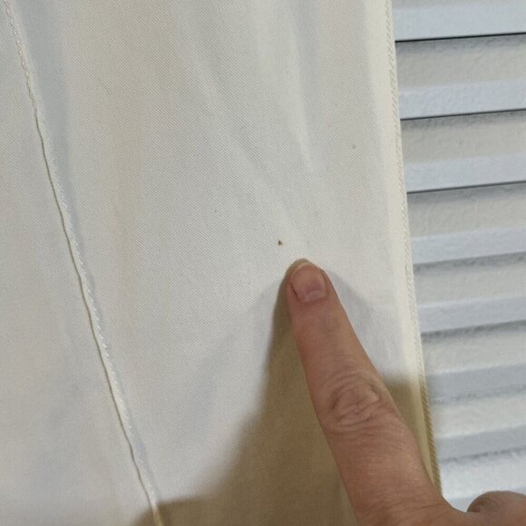 ETRO Ecru White Cotton Blend Pants‎ Size 42/ US Size 8 - Picture 12 of 16